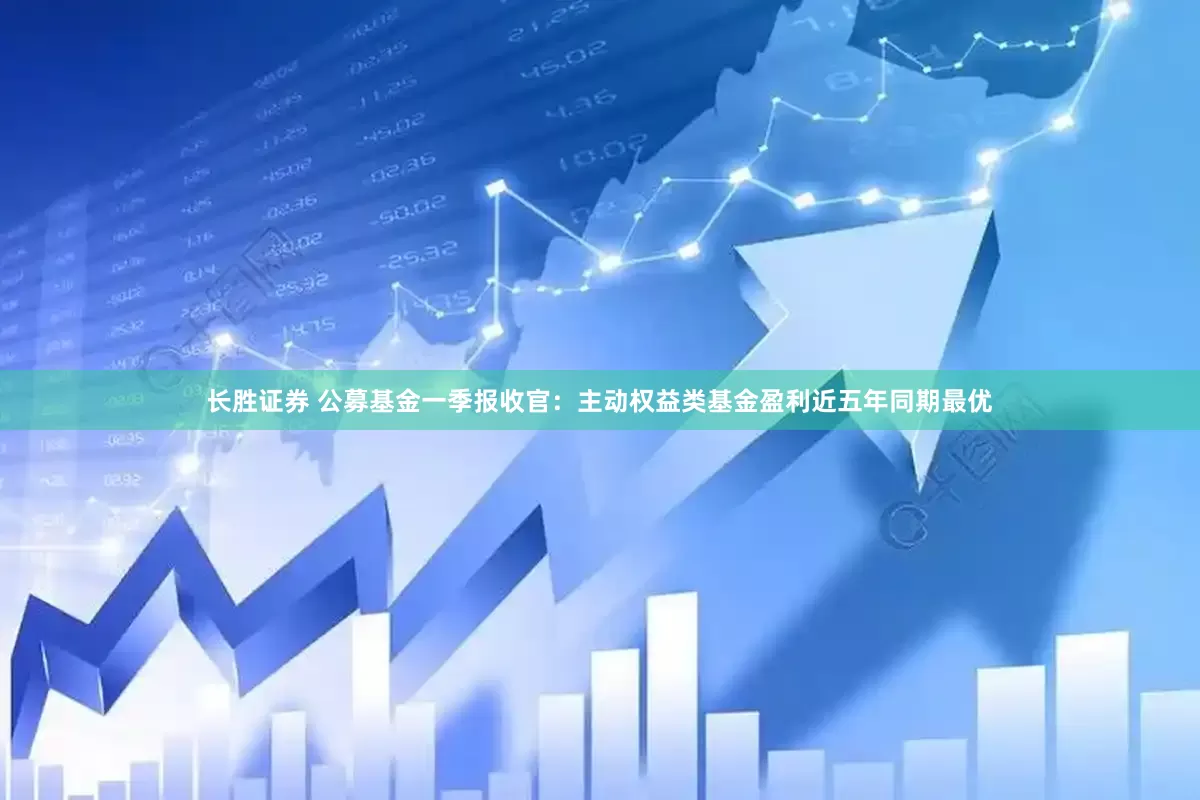 长胜证券 公募基金一季报收官：主动权益类基金盈利近五年同期最优